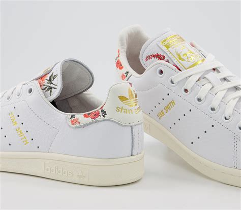 adidas damen stan smith w joggingschuhe bianco|Womens adidas Stan Smith Athletic Shoe .